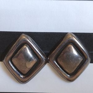 Mexico 925 diamond-shaped earrings